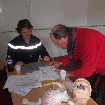 Formation Gestes Premiers Secours Avril 2012